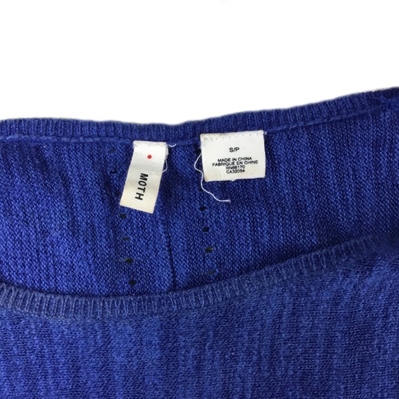 Moth 3/4 Sleeve Sweater - Picture 4 of 4